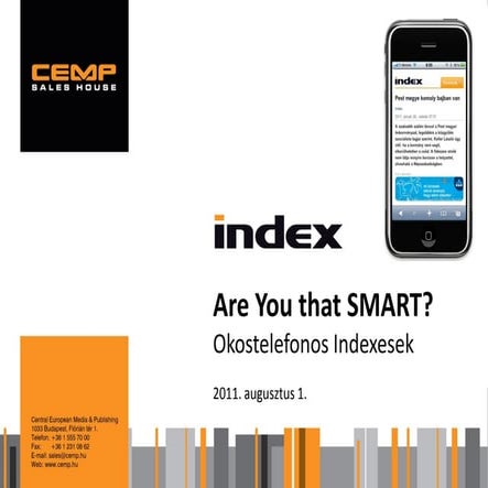 CEMP SH - Ipsos: Are You that SMART? Okostelefonos Indexesek kutatás