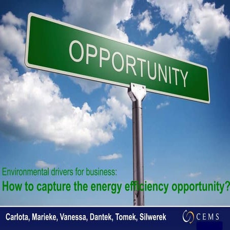 How to Capture the Energy Efficient Market