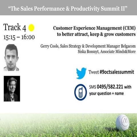 Sales summit 2 - Minds&More - CEM session
