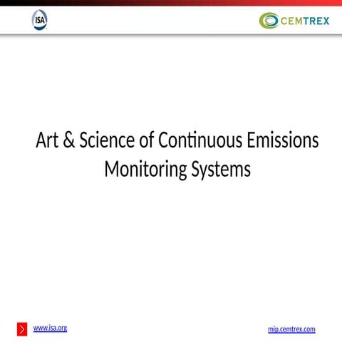 Cemtrex-ISA_Art Science of Continuous Emissions Monitoring Systems.pptx