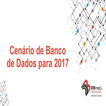 Cenário das Plataformas de Dados 2017/2018