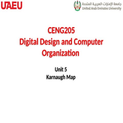 Karnaugh K Map Maps Electronics Engineers Pptx