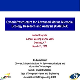 Cyberinfrastructure for Advanced Ma...