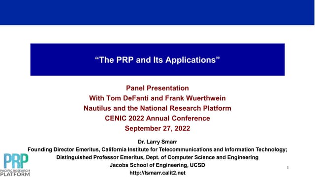 The PRP and Its Applications