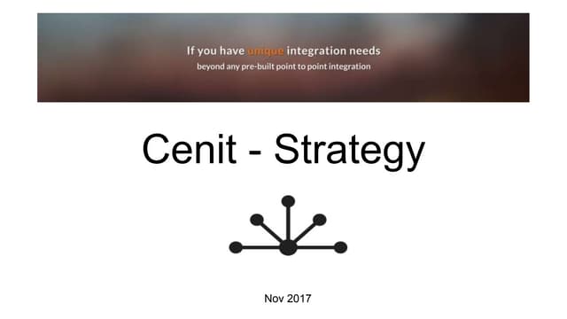 Cenit IO | Strategy