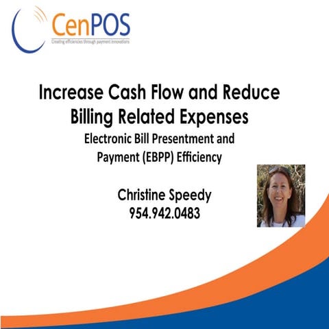 CenPOS EBPP Electronic Bill Presentment & Payment Enterprise Level III Solution