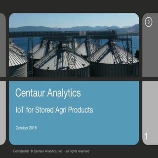 Centaur Analytics at Open Coffee At...