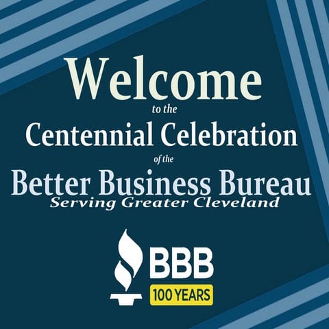 BBB Cleveland Centennial Pre-Presentation Slides