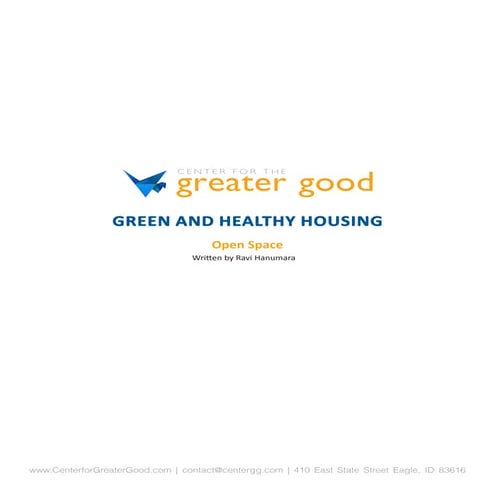 Open Space by Center for the Greater Good