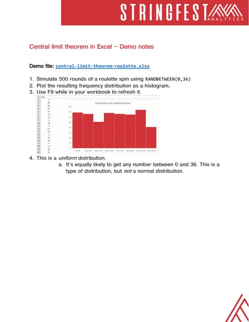 Excel for Healthcare: Intro to Data Visualization | PPTX