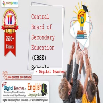 Central Board of Secondary Education (CBSE) Schools  - Digital Teacher.pptx
