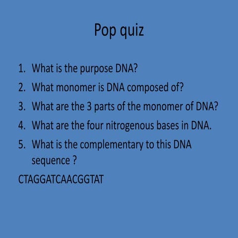 Central dogma of biology