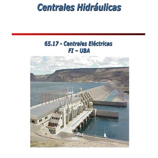 Centrales hidraulicas