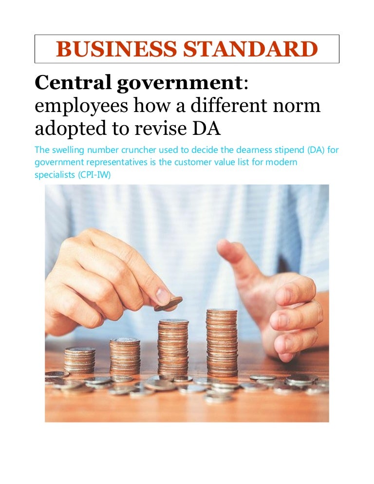 Central government employees how a different norm adopted to revise