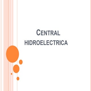 Central hidroelectrica