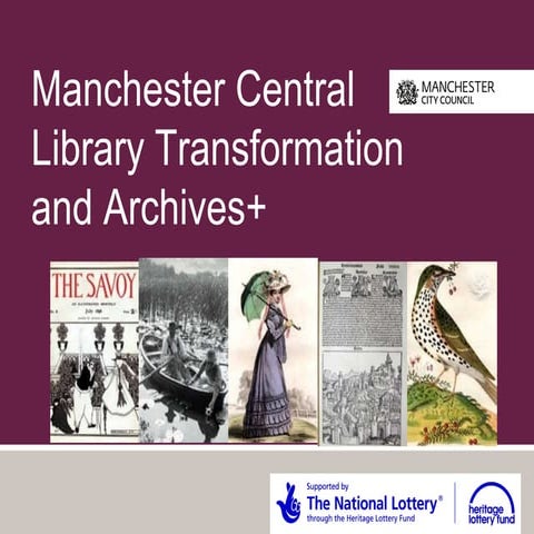 Archives+ at Manchester Central Library | PPT