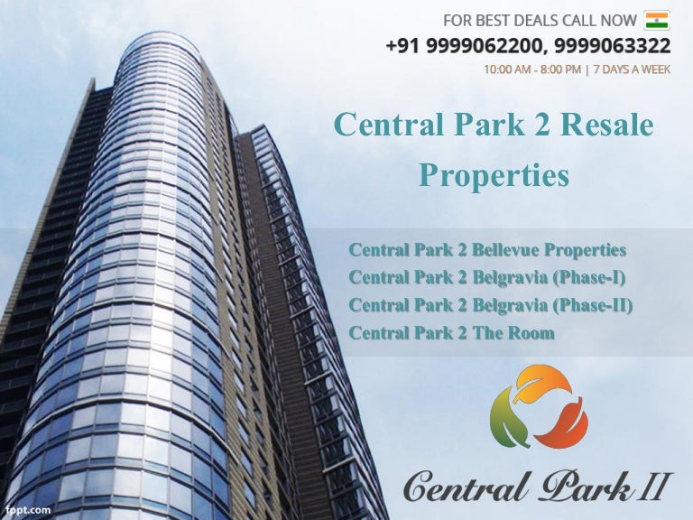 Central park 2 resale properties 9999063322