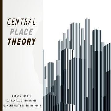 Central place theory