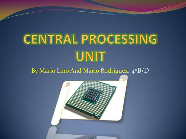 Central processing unit