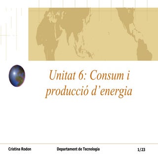 Centrals Productores d'Energia