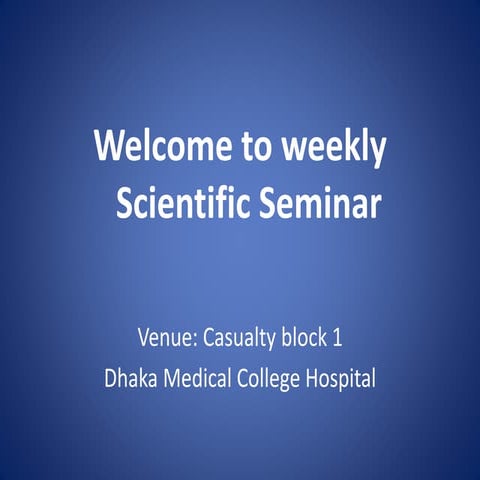 Central venous catheterization