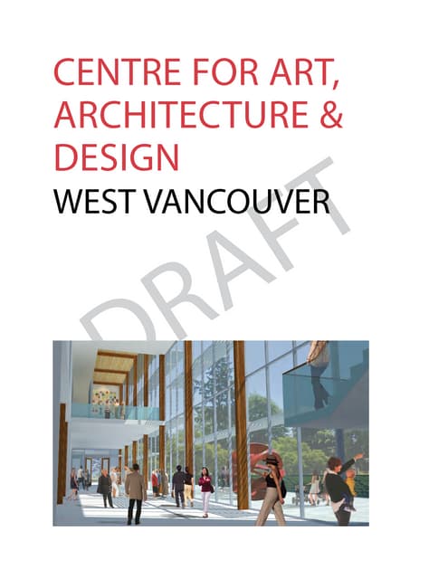 Architecture Design Brief architectural design project project 1a brief august 2016 Architecture Design Brief architectural design project project 1a brief august 2016