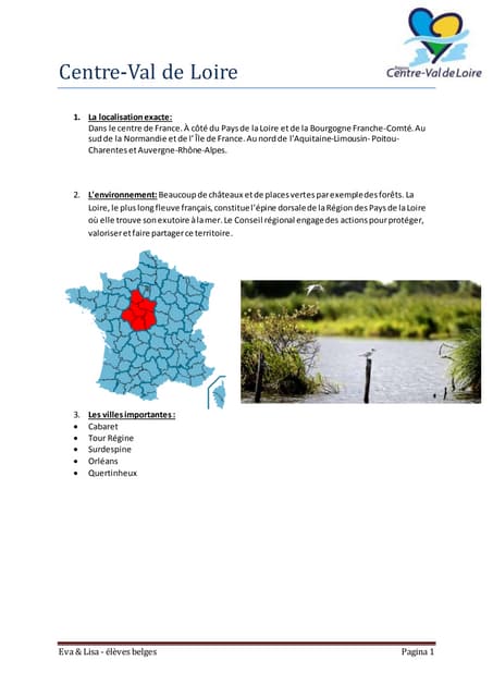 Centre  - Val de loire 
