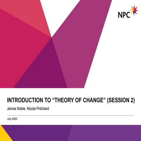 Centre for ageing better session 2 toc session 2