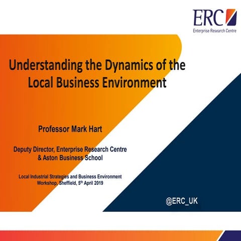 Understanding the Dynamics of the Local Business Environment