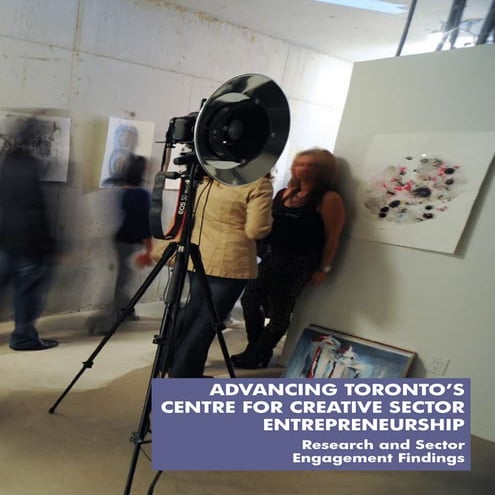 Centre For Creative Sector Entrepreneurship Report