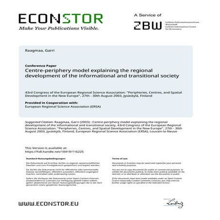 Centre Periphery Model-Friedman- Pereux-Hirshman-Myrdal ERSA2003_503.pdf