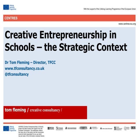 Centres presentation tom fleming