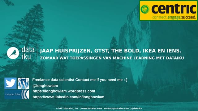 Centric - Jaap huisprijzen, GTST, The Bold, IKEA en IENS. Zomaar wat toepassi...