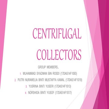 Centrifugal collectors (2)