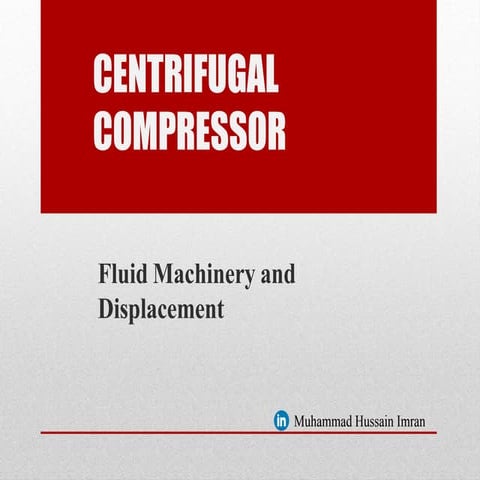 Centrifugal compressor12whay are the main type of central