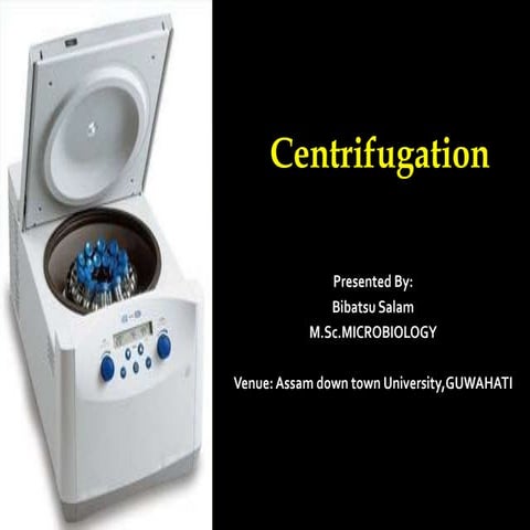 Centrifugation