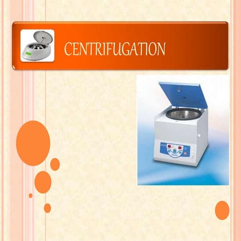 Centrifugation mlt topic medical laboratory instrumentation