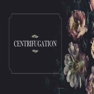 CENTRIFUGATION which comes on third sem of pharmacy .pptx
