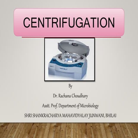 Centrifugation