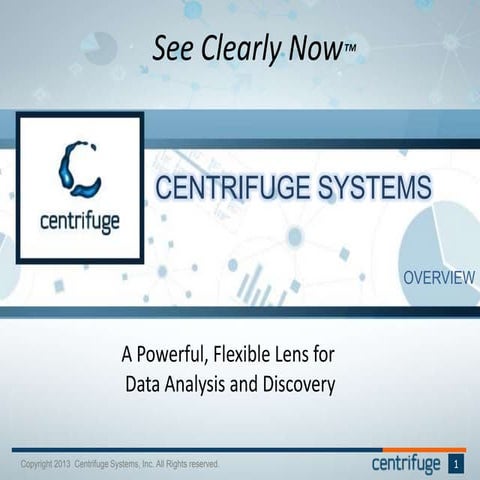 Centrifuge Systems Overview 2 14