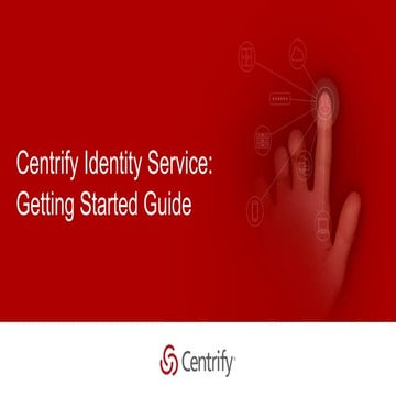 Centrify Identity Service Getting Started Guide