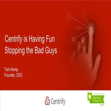 San Francisco Best Places to Work Roadshow | Centrify