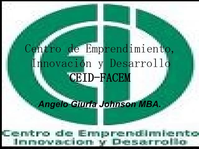 Centro De Emprendimiento, Innovació...