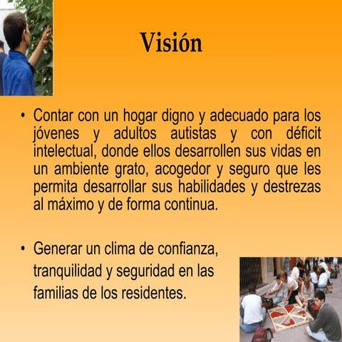 Centro De Vida Independiente Mision   Vision