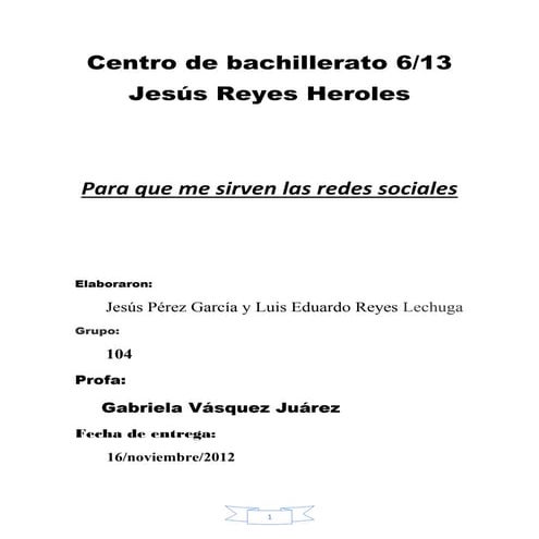 Para que sirven las redes sociales