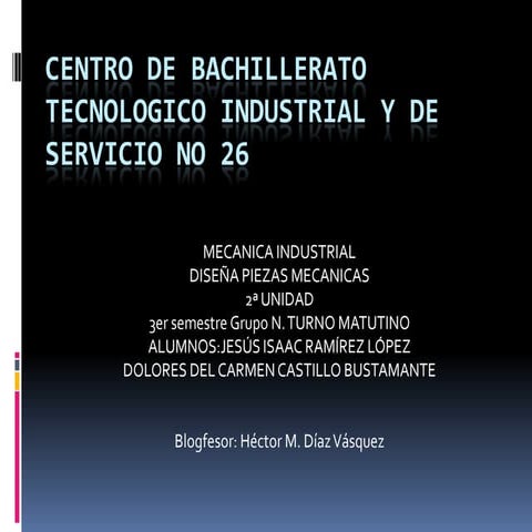 Centro de bachillerato tecnologico industrial y de servicio