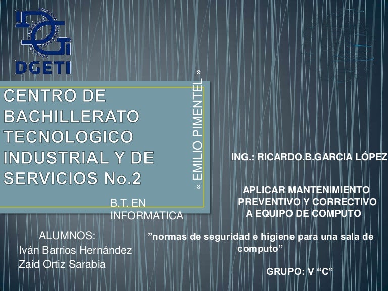 Centro de bachillerato tecnologico industrial y de servicios