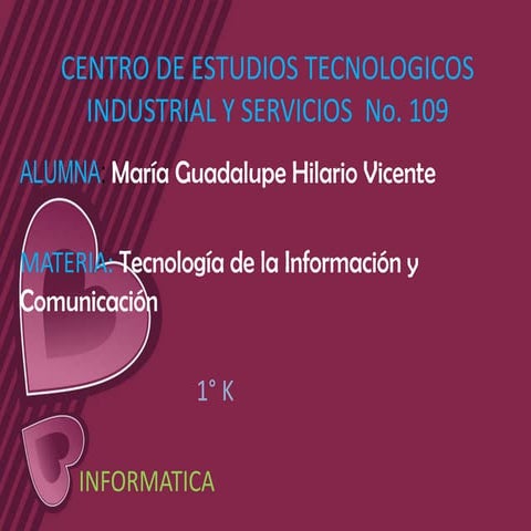 Centro de estudios tecnologicos industrial y servicios  no