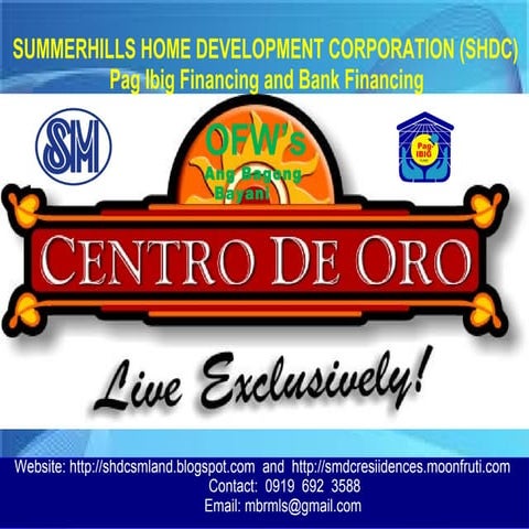 Centro De Oro by Sm Land
