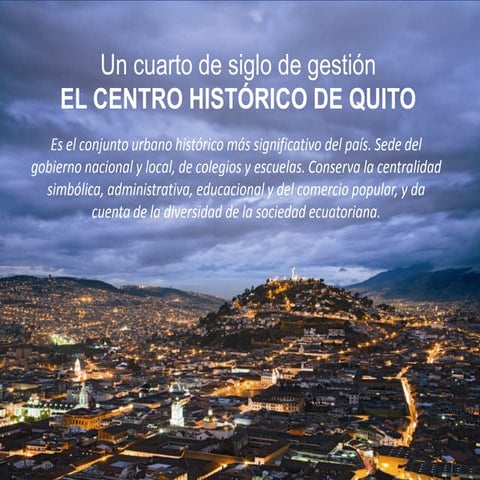 La vivienda en el Centro histórico de Quito